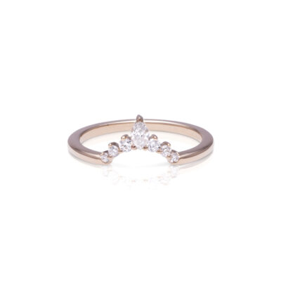 Majesty Diamond Ring 18k Rose Gold