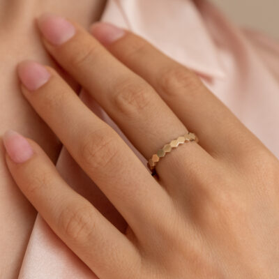 Archive Lucky Star Ring Rose Gold
