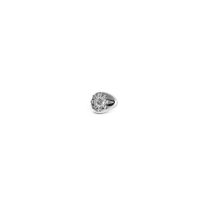 Galaxy Diamond Small Stud Earring White Gold
