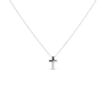Bandit Cross Necklace Sterling Silver