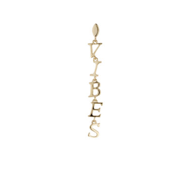Mantra High Earring Yellow Gold