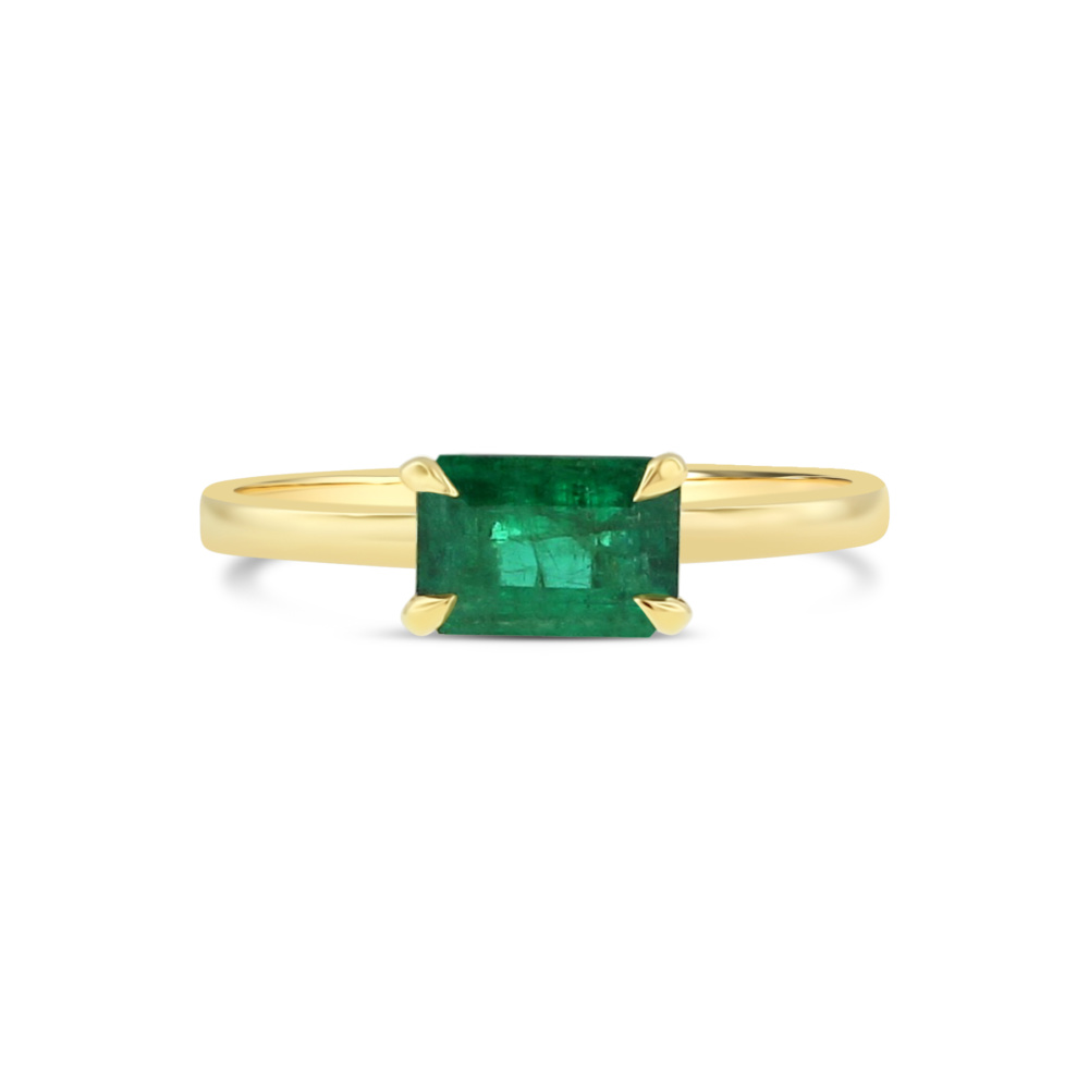 Emerald City Ring Emerald 18k Yellow Gold
