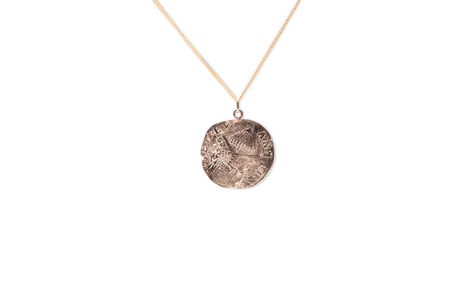 Mythology Coin Medallion Rose Gold