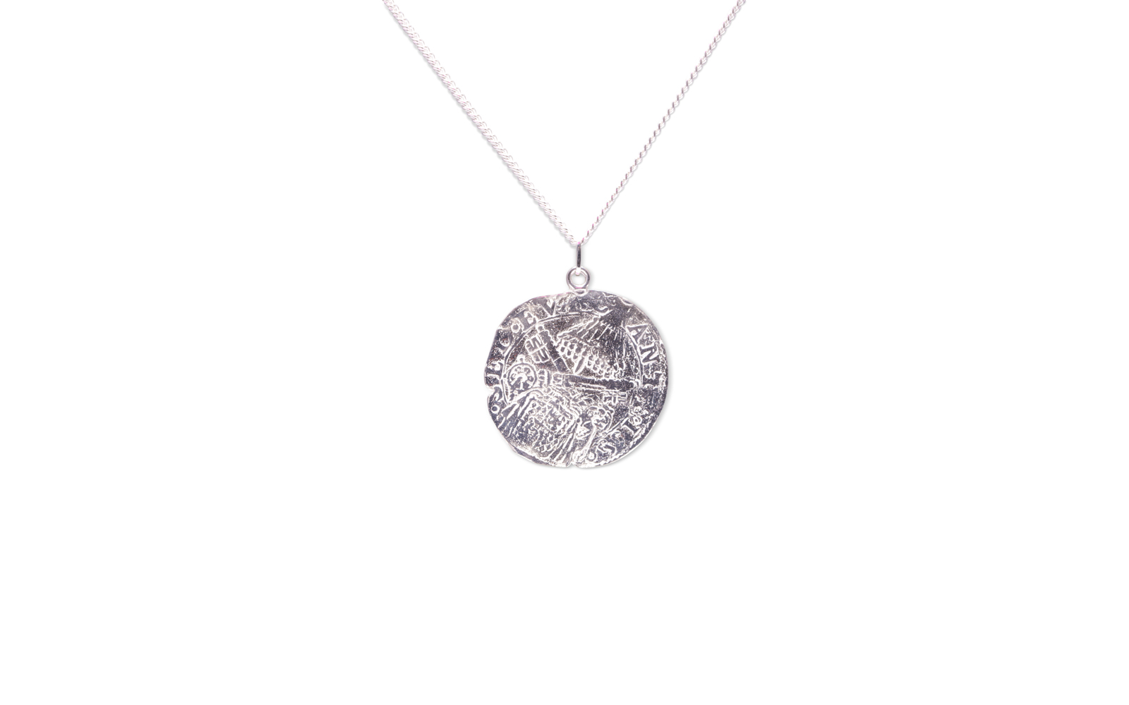 Mythology Coin Medallion Sterling Silver