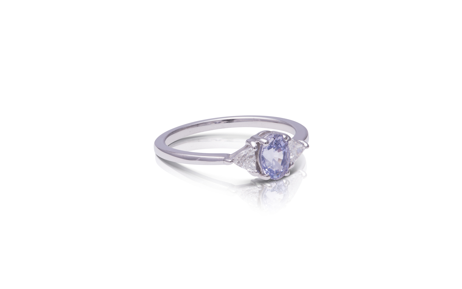 Beloved Ring Sapphire 18k White Gold