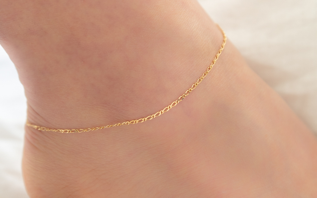 Cool Anklet Yellow Gold