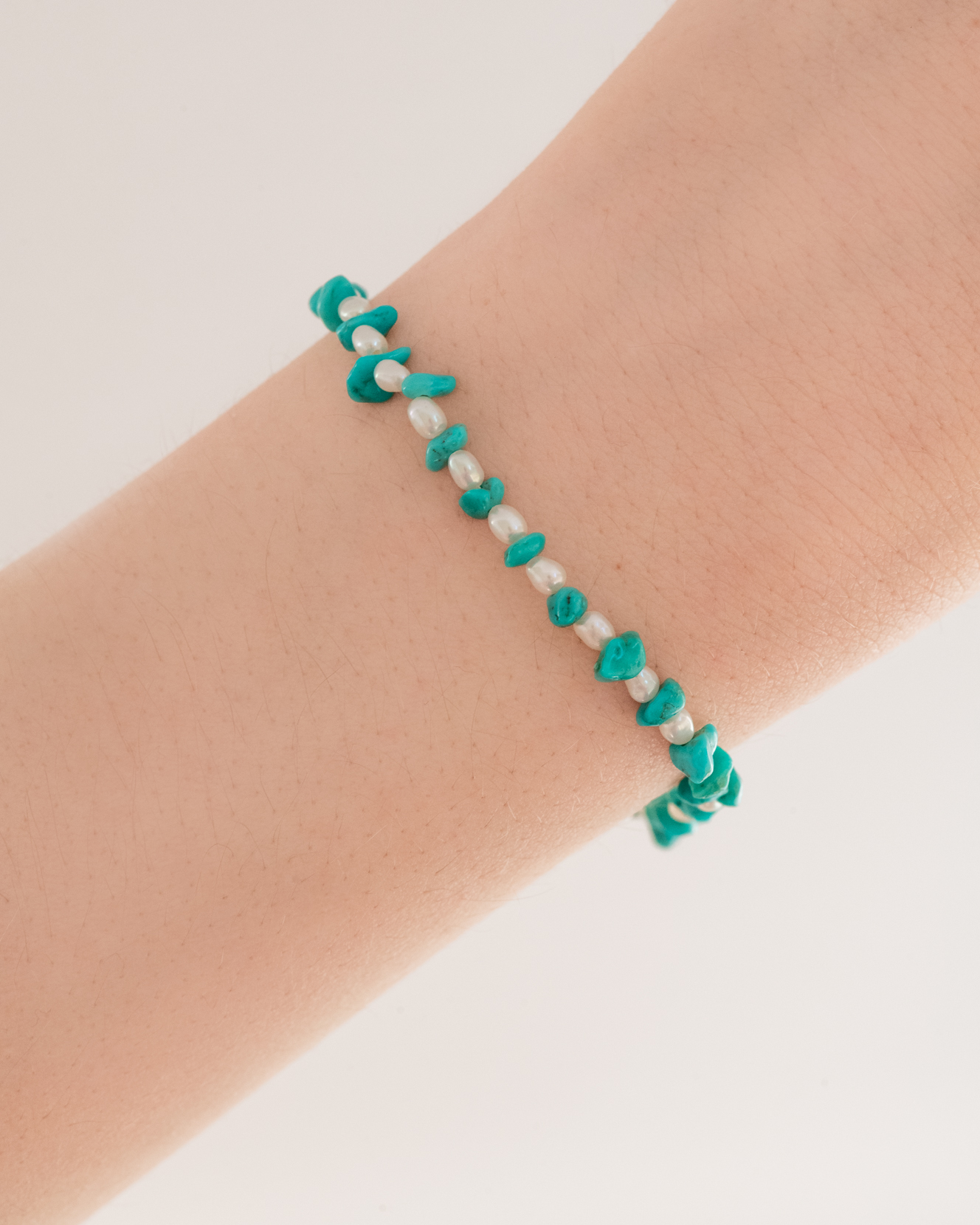 Talitha Turquoise and Pearl Bracelet