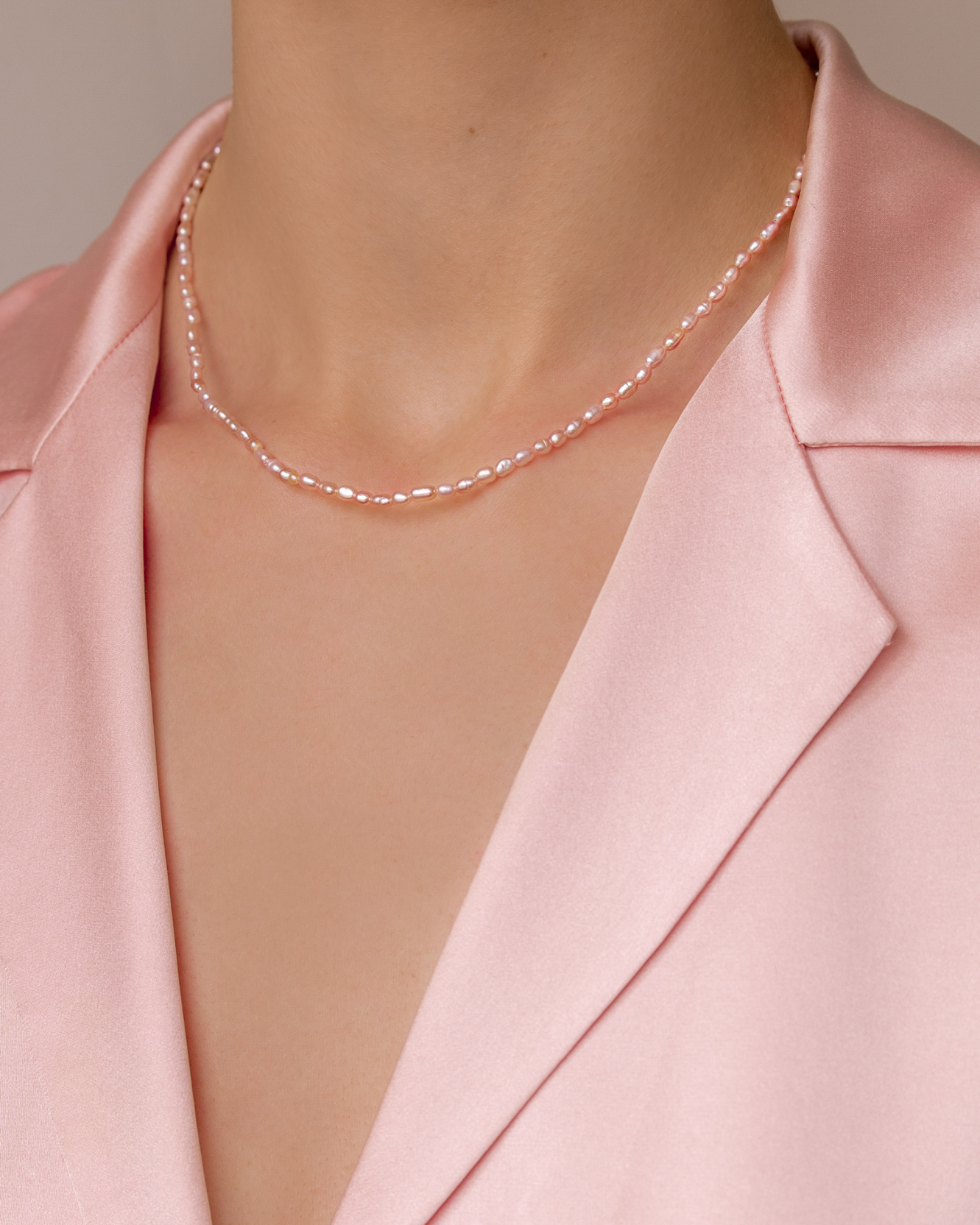 Dream Pink Pearl Necklace
