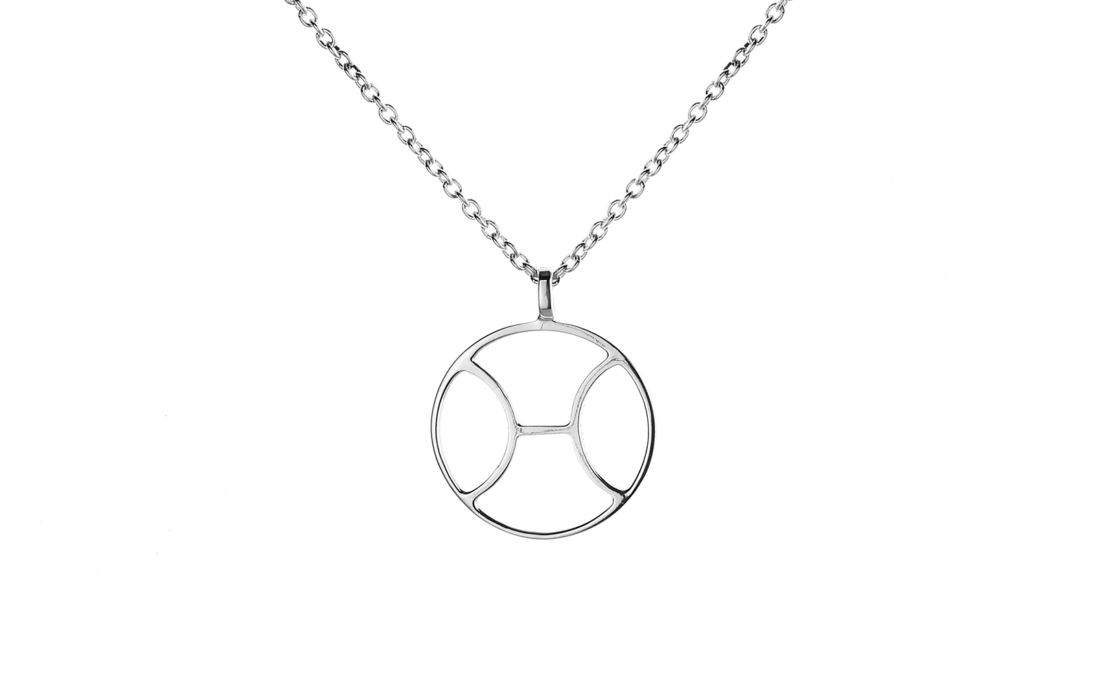 Zodiac Necklace Sterling Silver