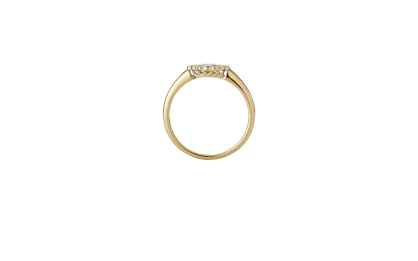 Guide Ring 14k Yellow Gold