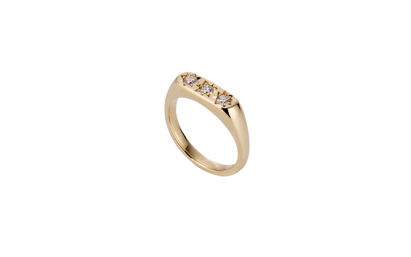Oracle Ring Yellow Gold