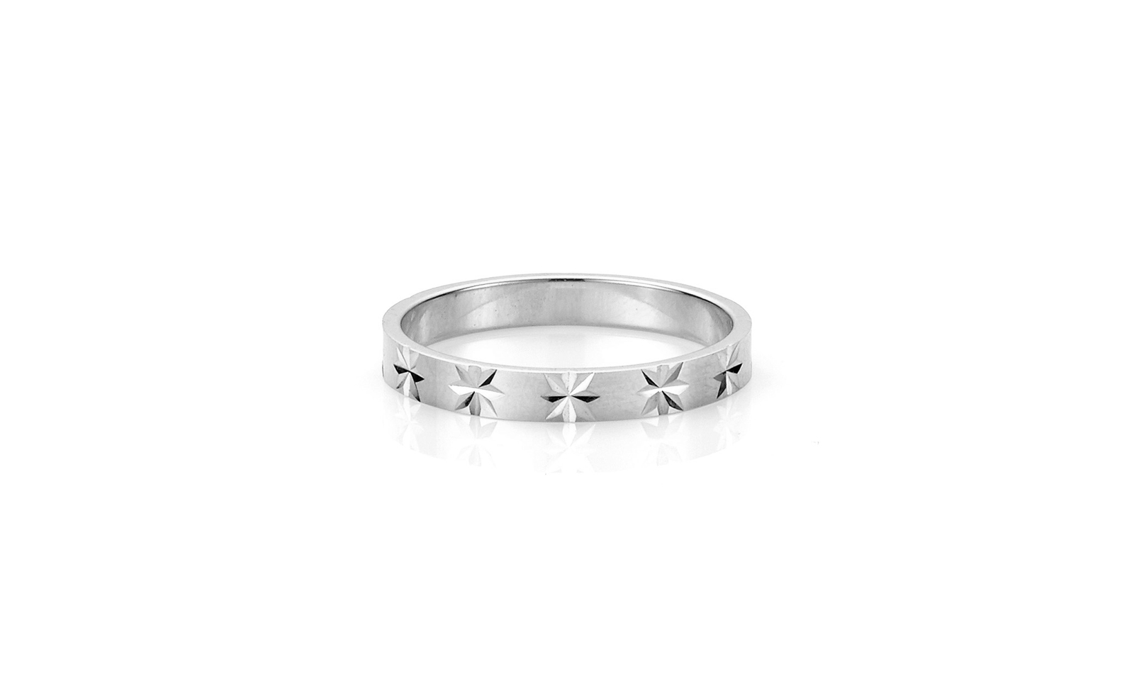 Star Crossed Ring Sterling Silver