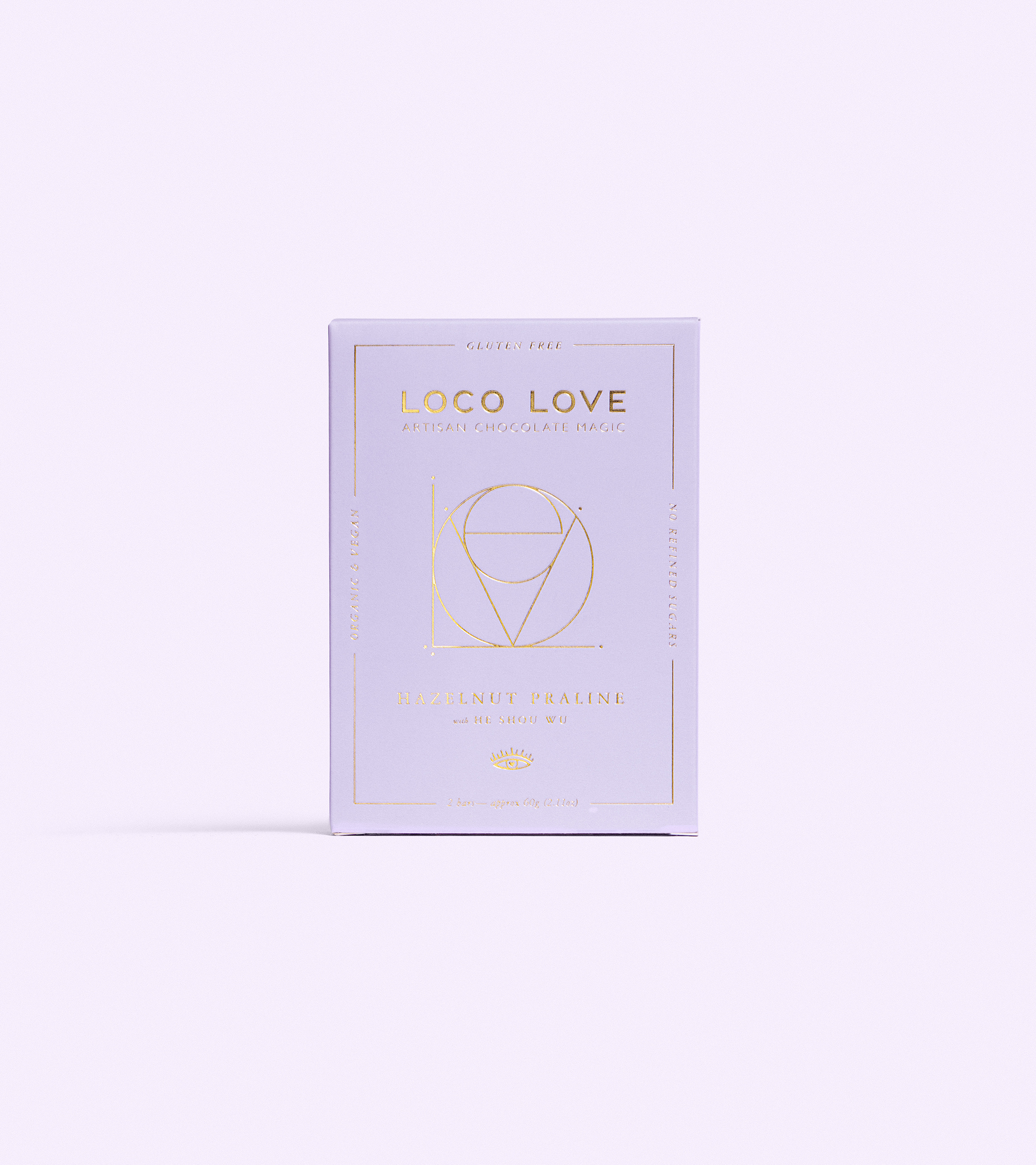 Loco Love Chocolate Hazelnut Praline Twin Pack
