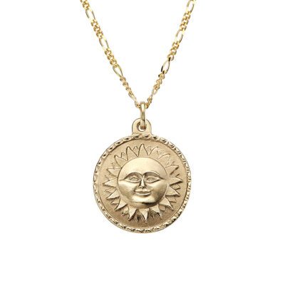Aurora Medallion 9k Yellow Gold