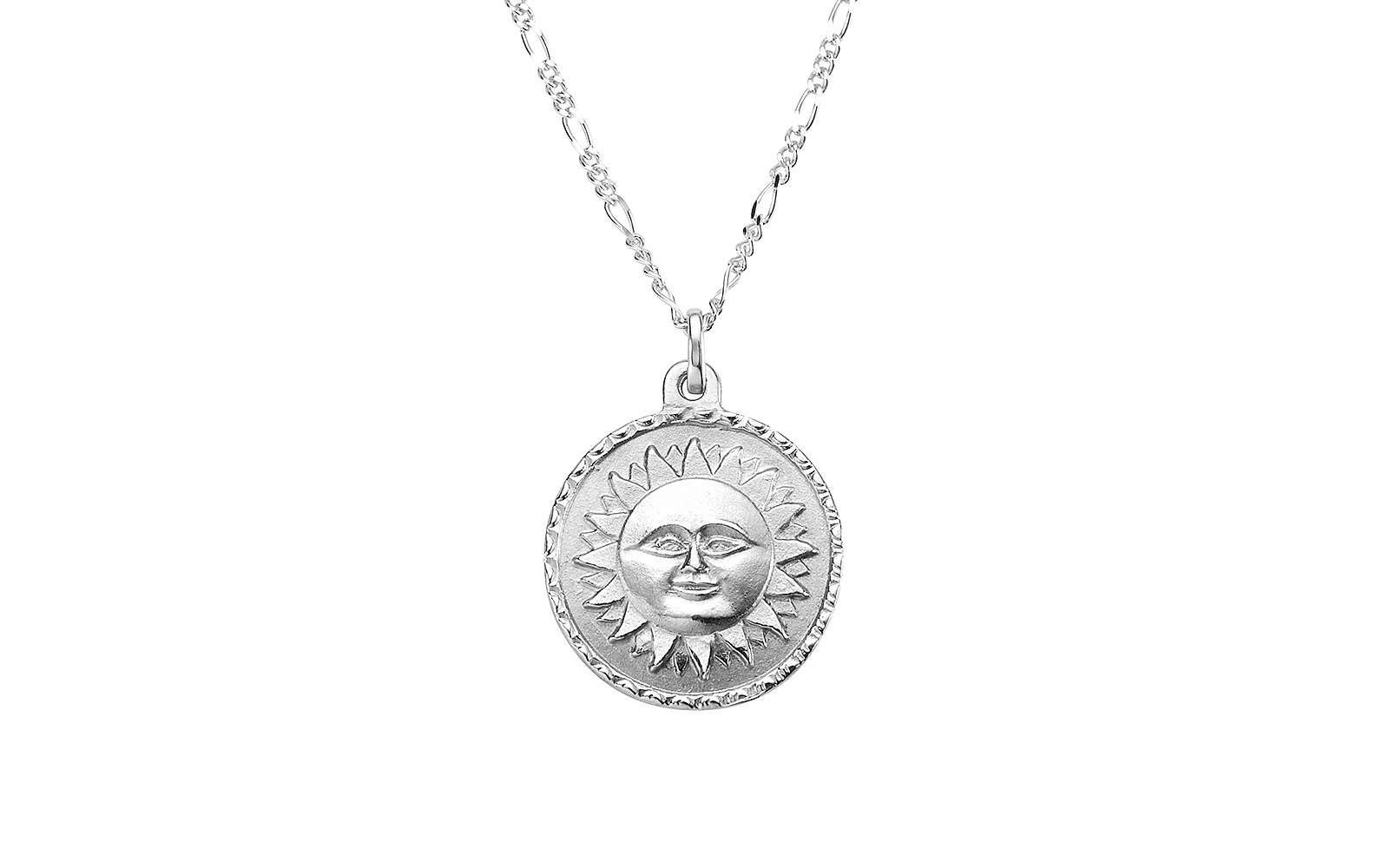 Aurora Medallion Sterling Silver