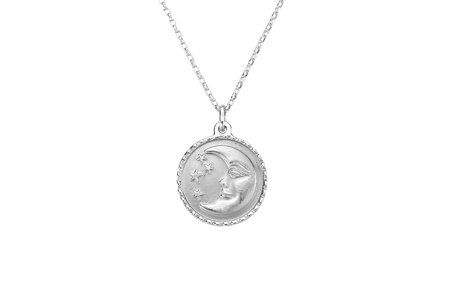 Luna Medallion Sterling Silver