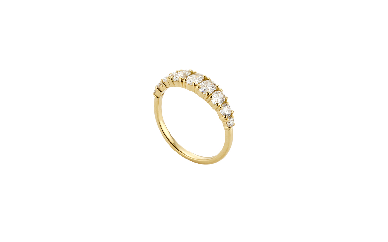 Radiate Diamond Ring 18k Yellow Gold