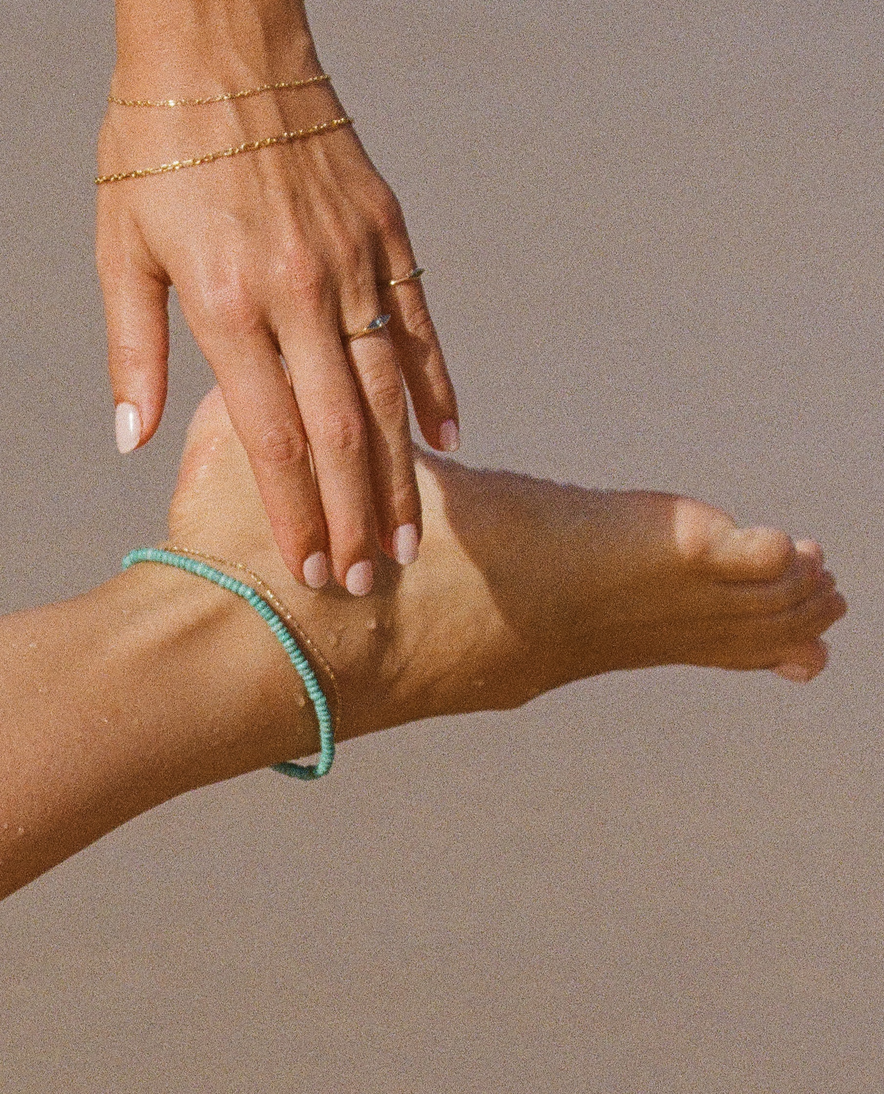 Cher Turquoise Anklet