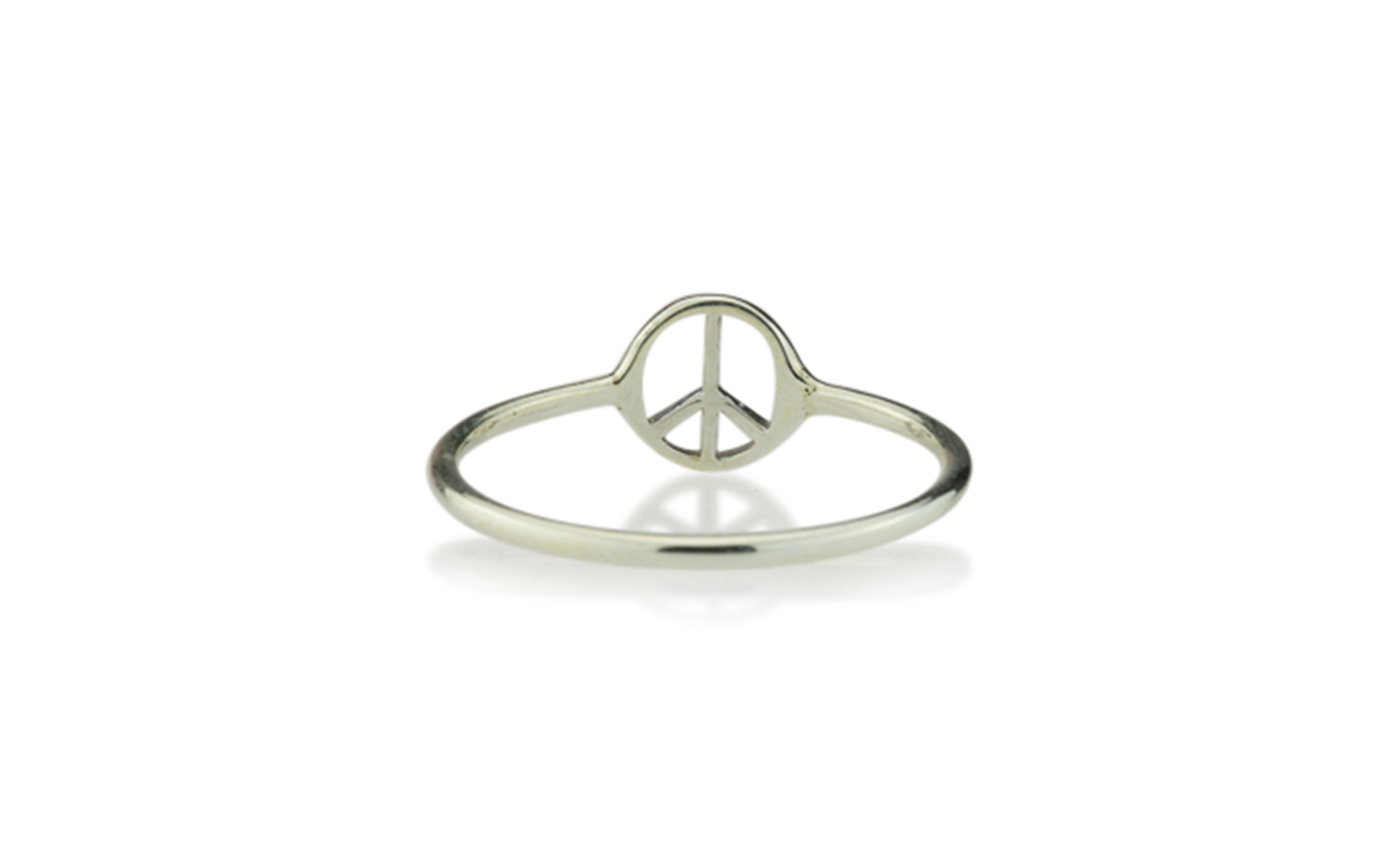Peace C.M. Ring Sterling Silver