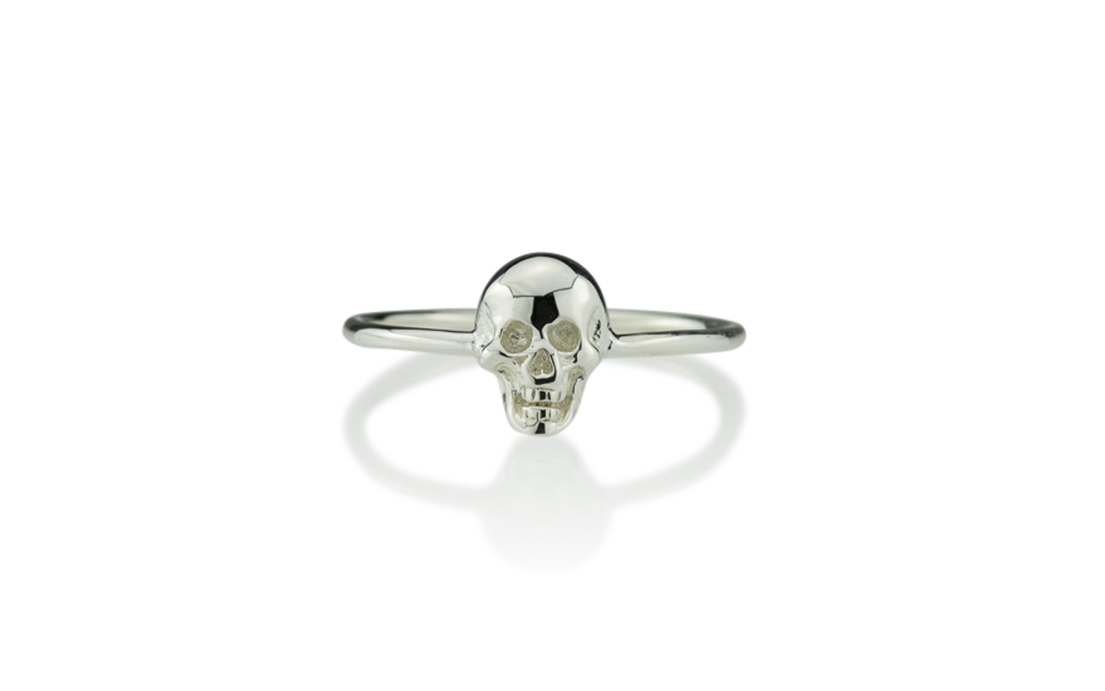 Spirit Skull Ring Sterling Silver
