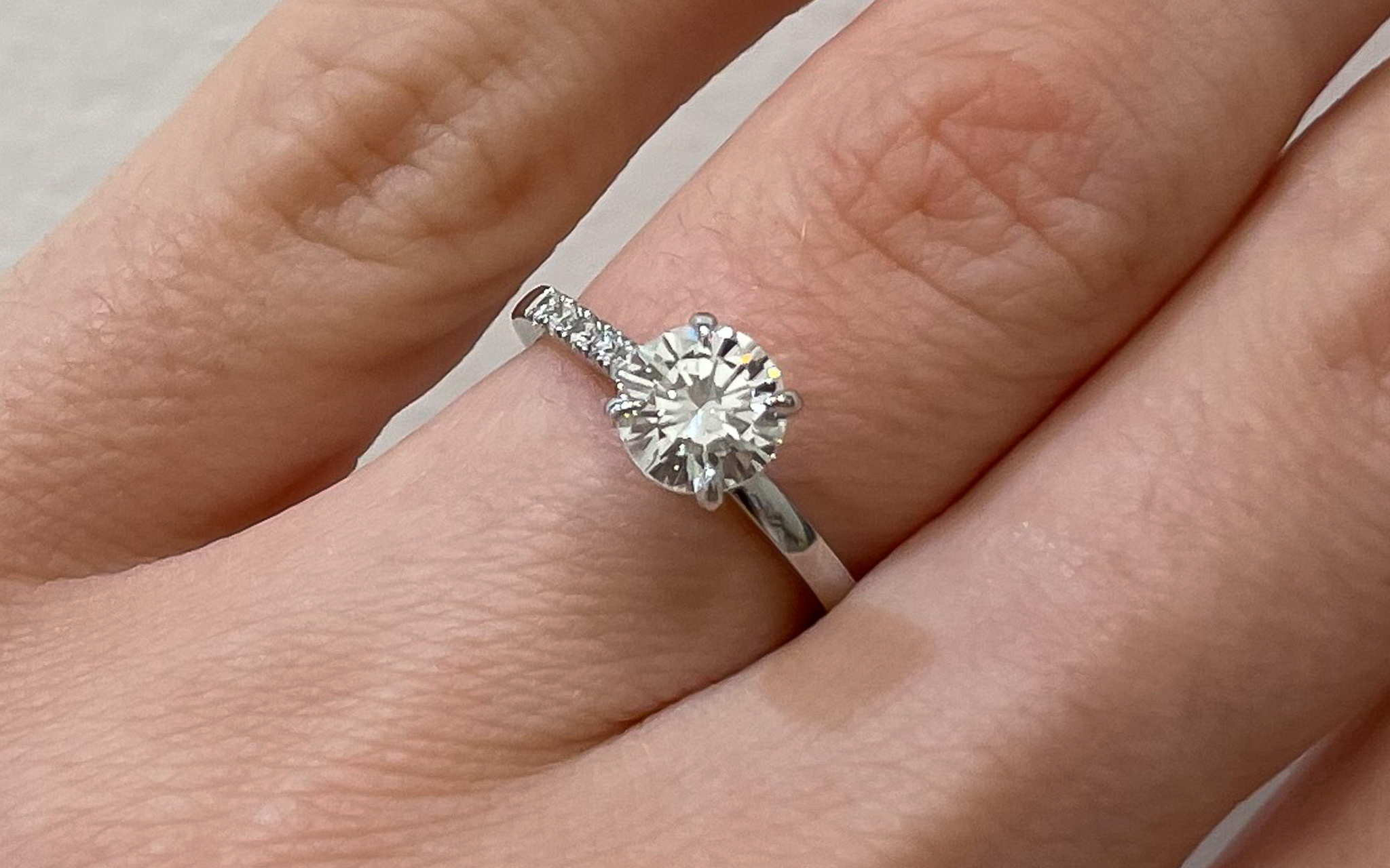 Toi Et Moi Diamond Round Diamond Wedding Ring