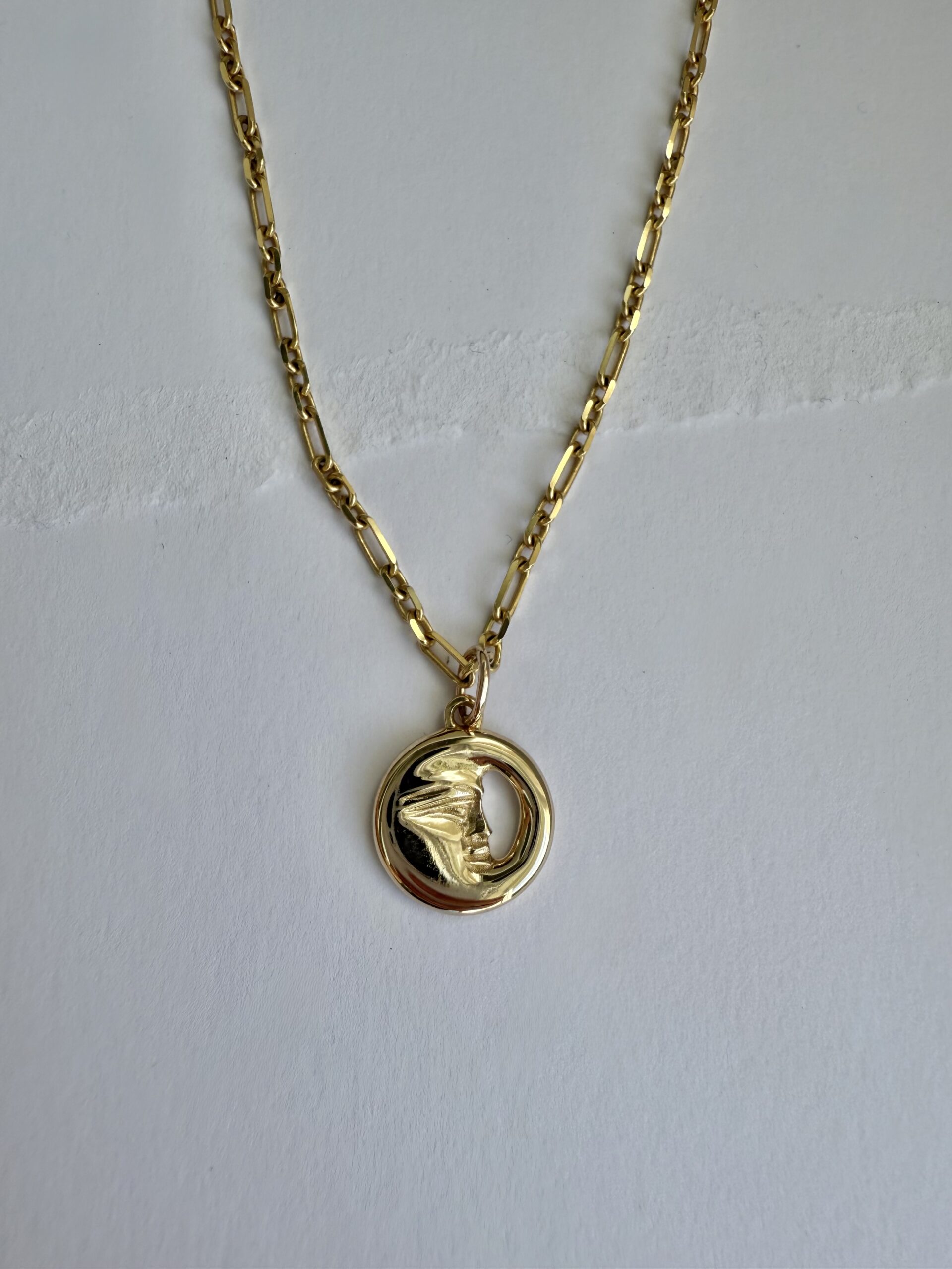 La Luna Pendant Yellow Gold
