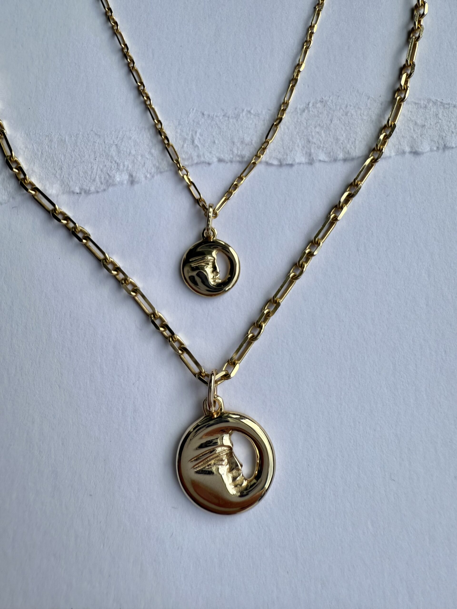 La Luna Pendant Yellow Gold